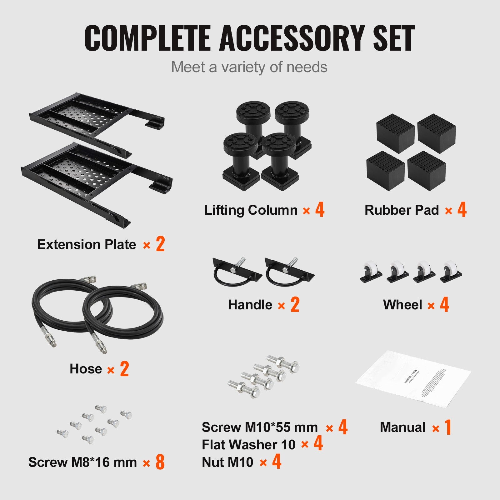 Authentic Portable Car Lift 7000LBS Automatic Jack System 10.2-26.8" Home Garage