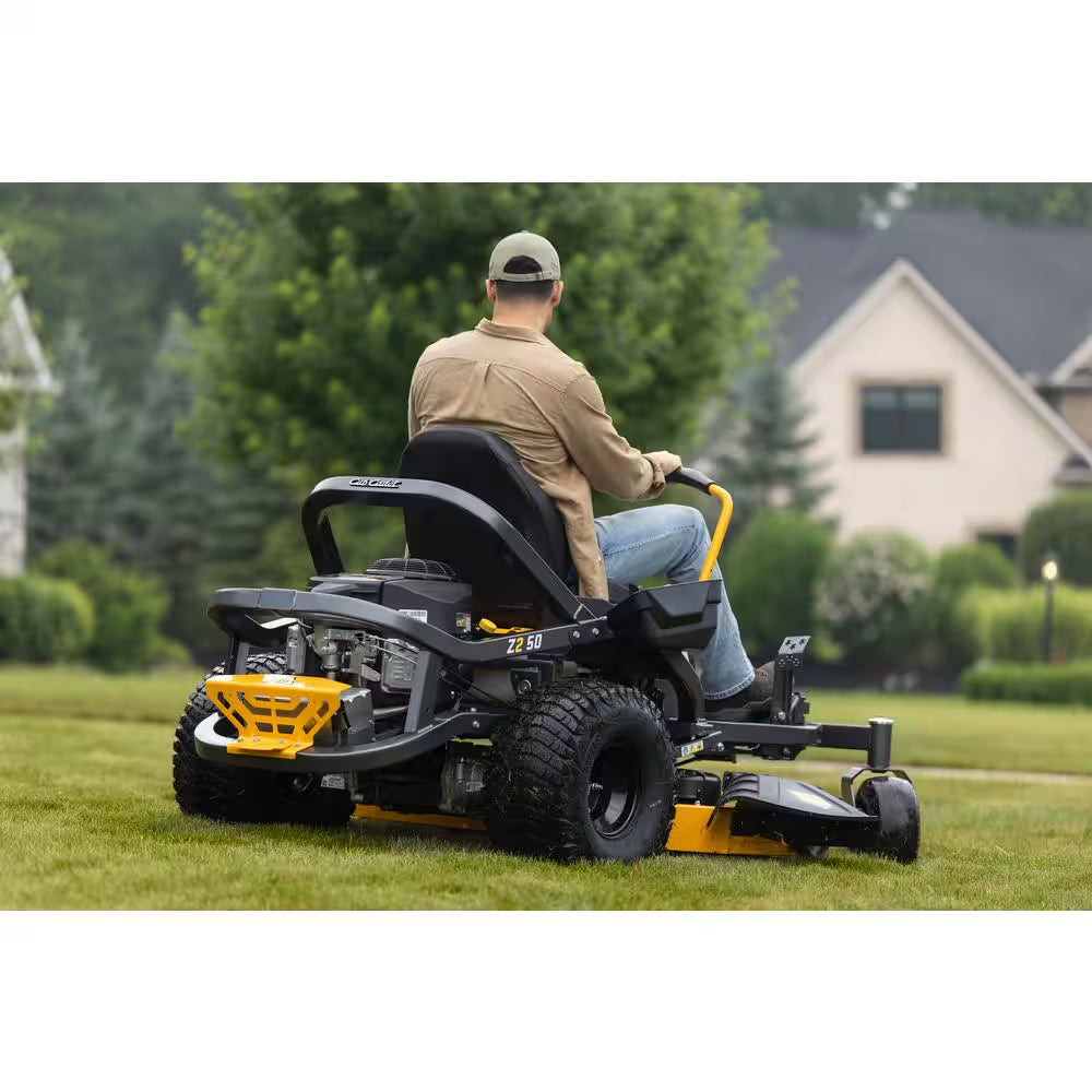 Ultima Z2 50In. Fabricated Deck 23HP V-Twin Kawasaki FR Series Engine Dual Hydro Drive Gas Zero Turn Riding Lawn Mower