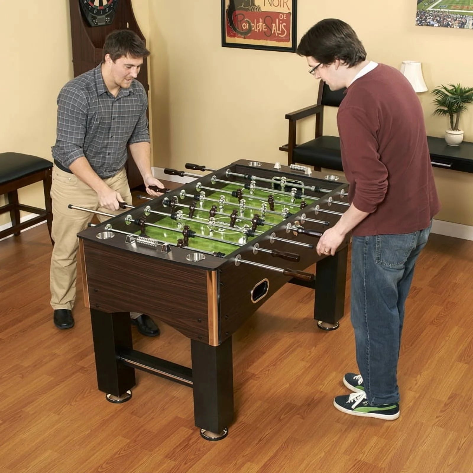 Family Pool Fun 56 Inch Foosball Soccer Table