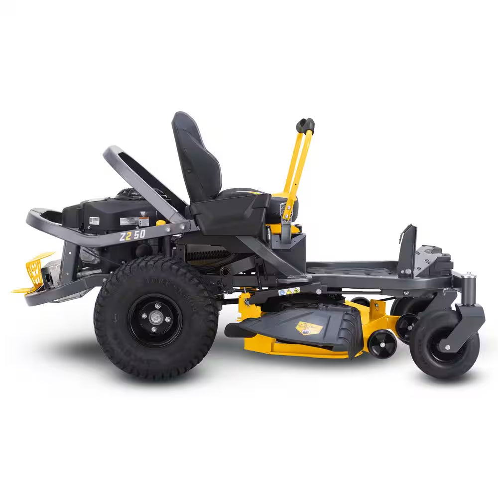 Ultima Z2 50In. Fabricated Deck 23HP V-Twin Kawasaki FR Series Engine Dual Hydro Drive Gas Zero Turn Riding Lawn Mower