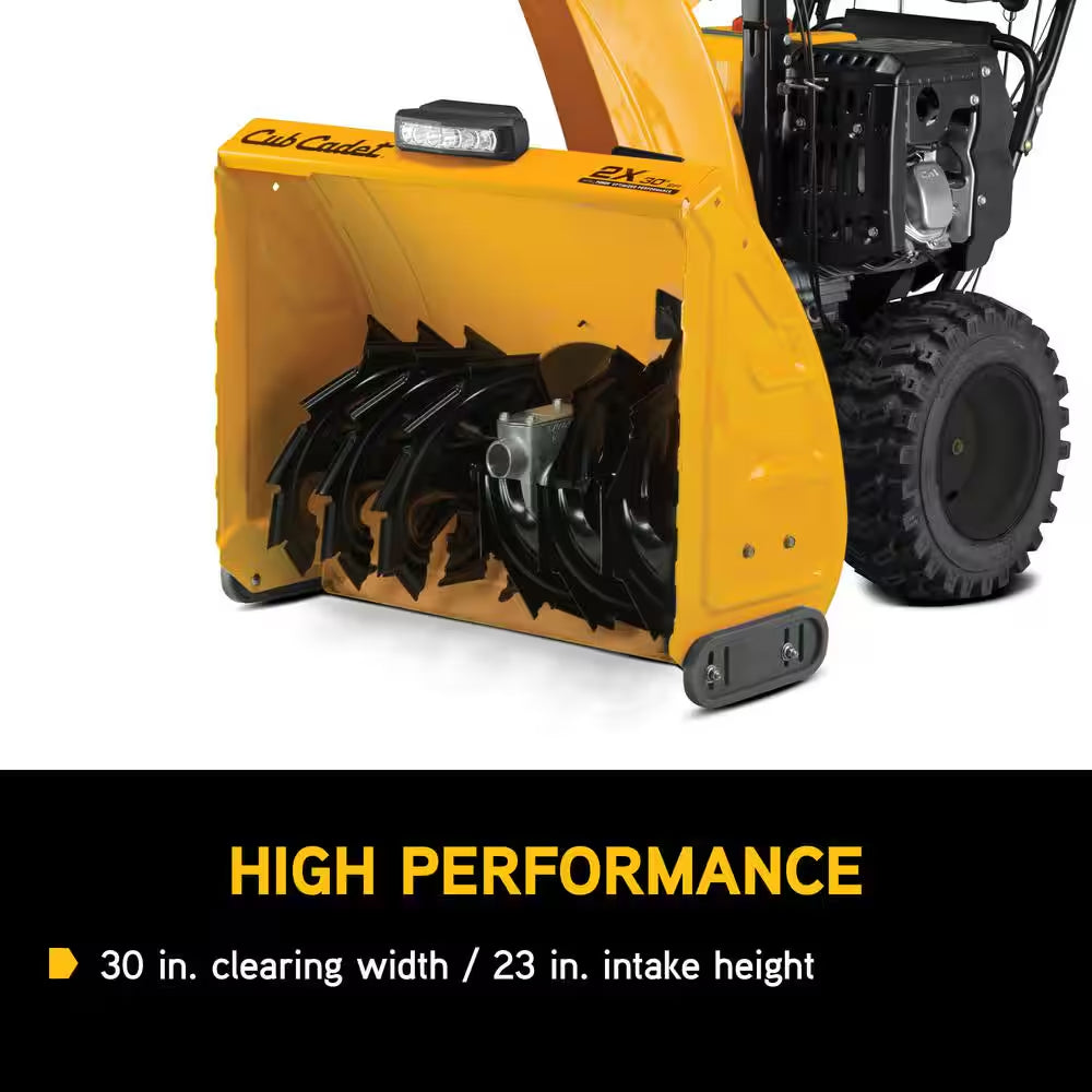 30 In. 357Cc 2X Fuel Injected (EFI) Two-Stage Electric Start Gas Snow Blower with Intellipower Tech and Heated Grips