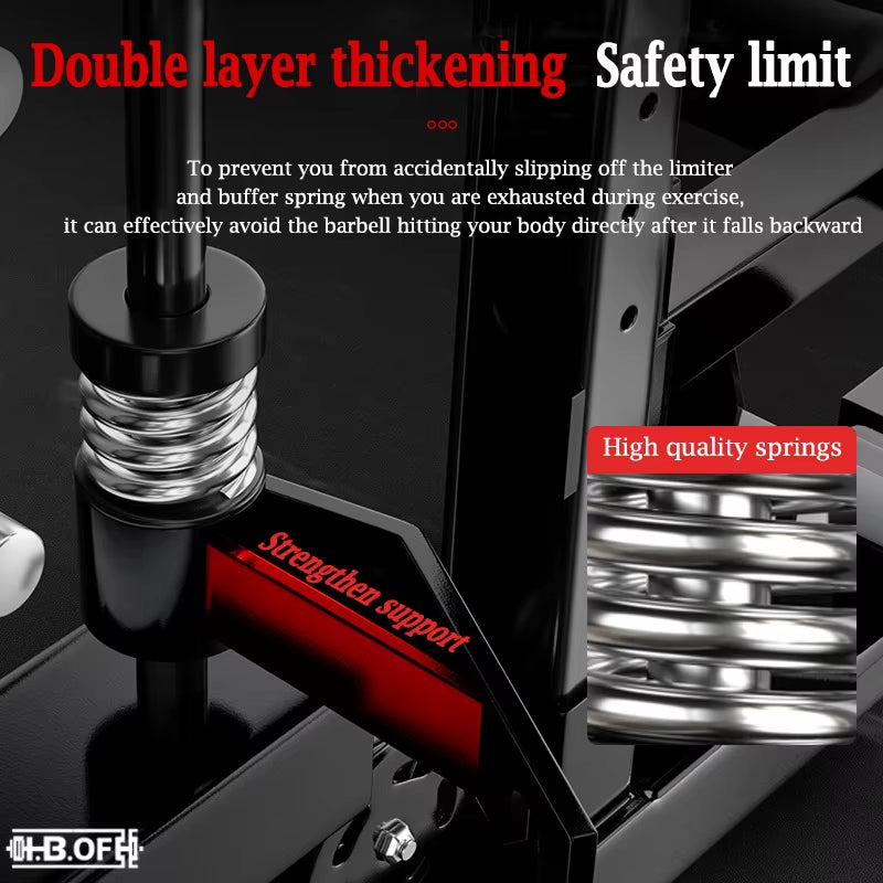 Fitness Center Commercial Smith Machine Comprehensive Multifunctional Fitness Stand Strength Training Gantry