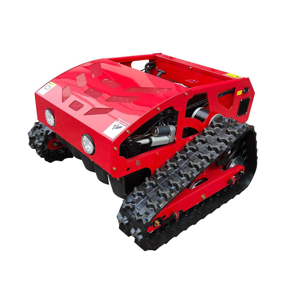 Delivery in 3 Months Home Delivery HT550A Remote Control Lawn Mower 550Mm Cutting Width Adjustable Height 4-Stroke Engine up to 45 Degree Slope All Terrain Tracked Mower