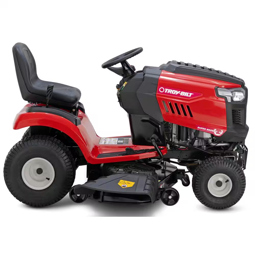 Super Bronco 50 In. Fabricated Deck 24 HP V-Twin Kohler 7000 Series Engine Hydrostatic Drive Gas Riding Lawn Tractor