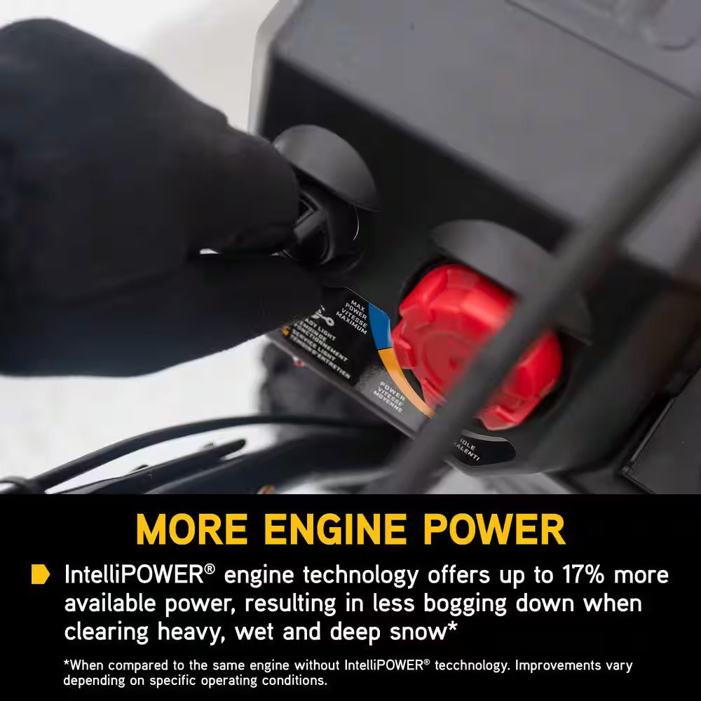 30 In. 357Cc 2X Fuel Injected (EFI) Two-Stage Electric Start Gas Snow Blower with Intellipower Tech and Heated Grips