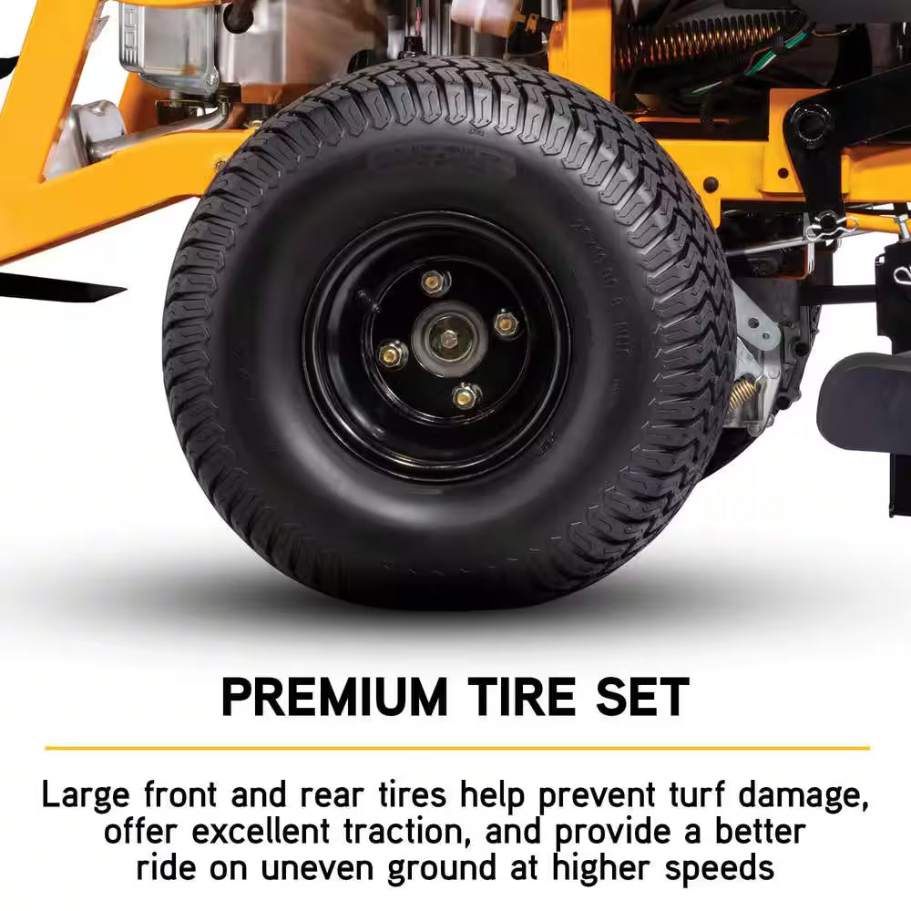 Ultima 42 In. 21.5 HP V-Twin Kawasaki Engine Dual Hydrostatic Drive Gas Zero Turn Riding Lawn Mower