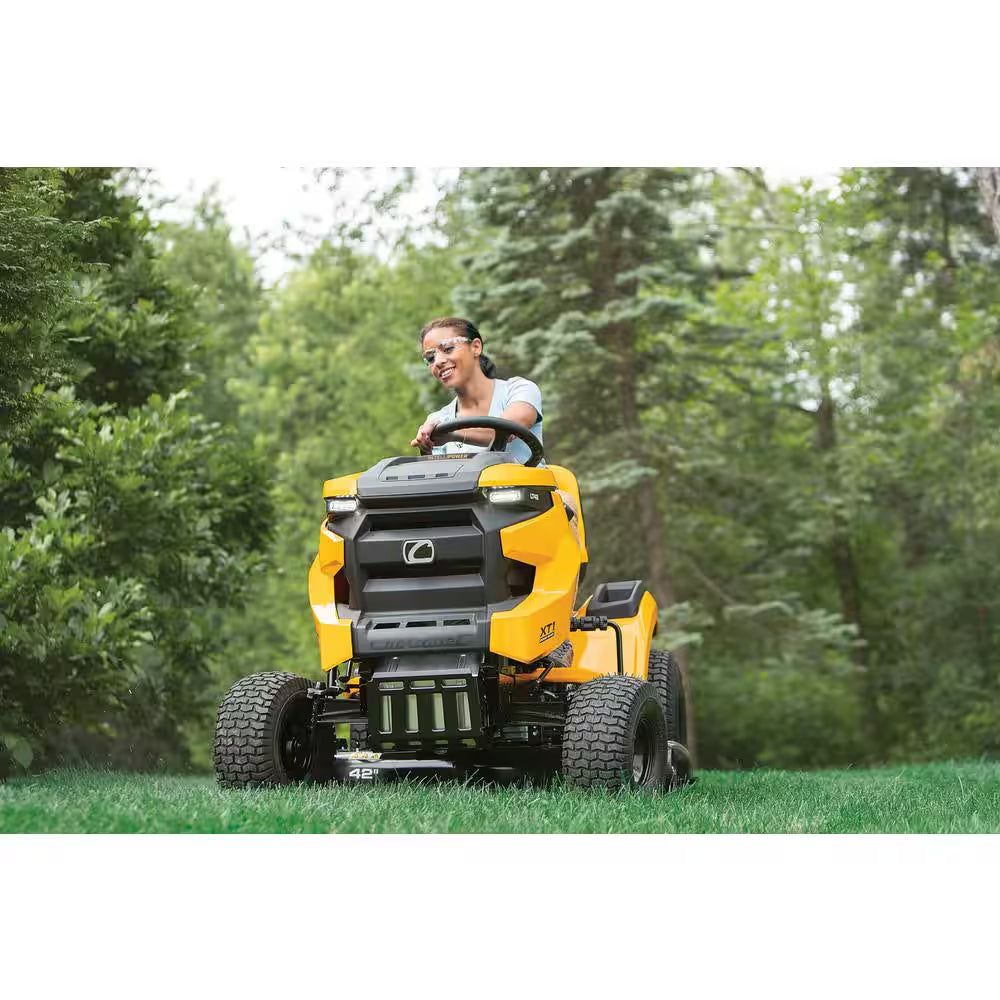 XT1 Enduro LT 42 In. 547Cc Engine with Intelli Power Hydrostatic Drive Gas Riding Lawn Tractor
