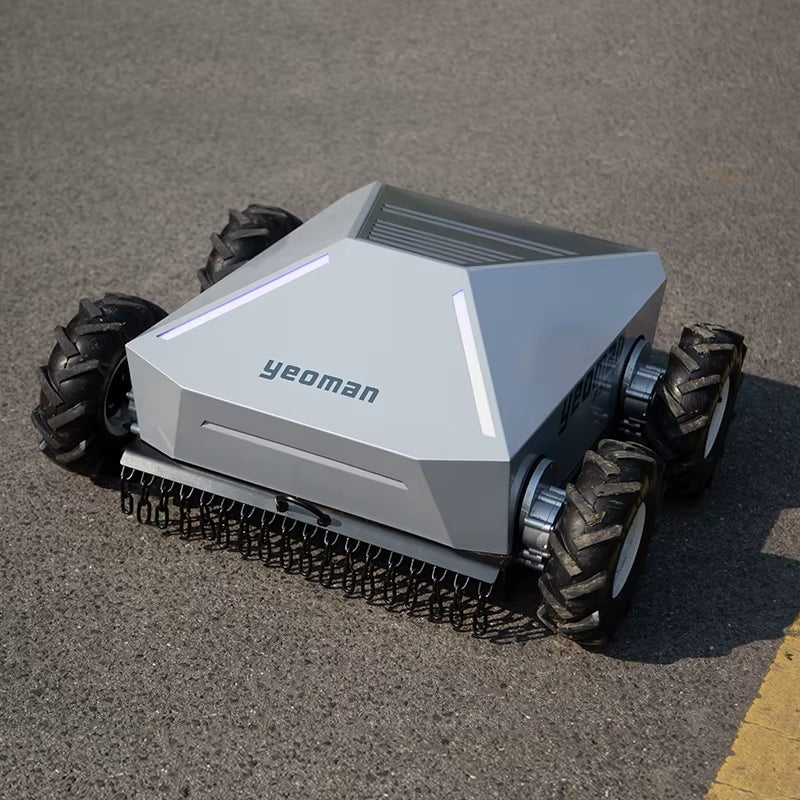 Smart Robotic Lawn Mower Grass Cutting 400Mm Garden Wireless Mowing Robot Lawn Mowers Cordless Lawn Mower Machine for Home