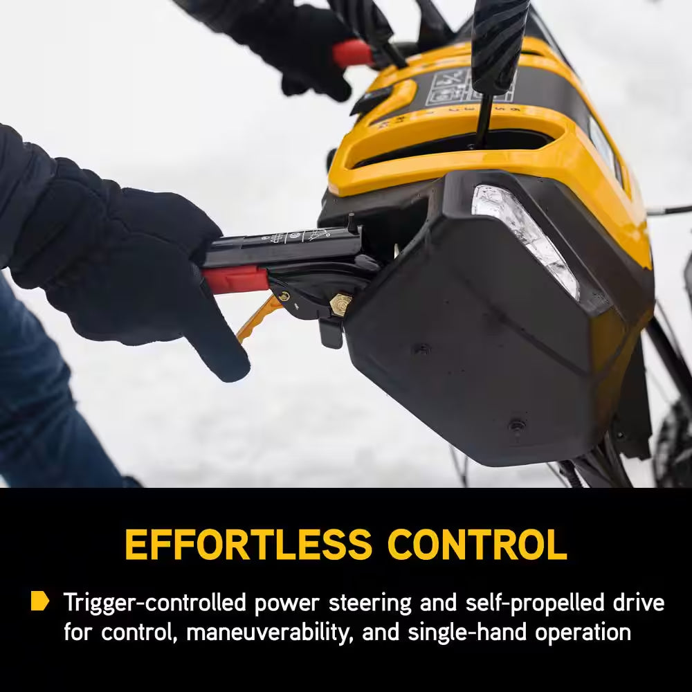 30 In. 357Cc 2X Fuel Injected (EFI) Two-Stage Electric Start Gas Snow Blower with Intellipower Tech and Heated Grips