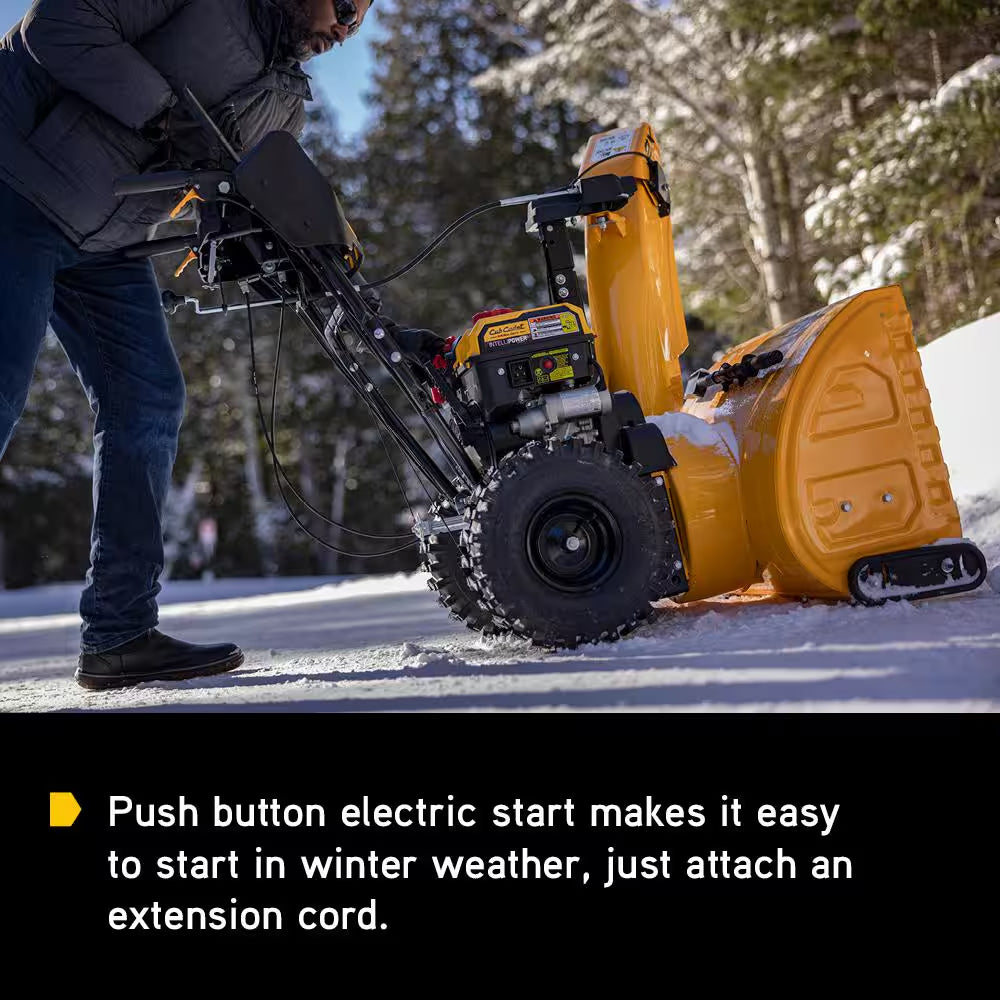 2 In. X 24 In. 208 Cc Electric Start Gas 2-Stage Snow Blower