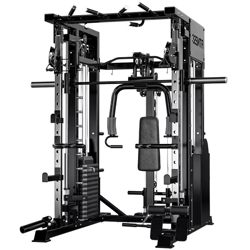 Fitness Center Commercial Smith Machine Comprehensive Multifunctional Fitness Stand Strength Training Gantry